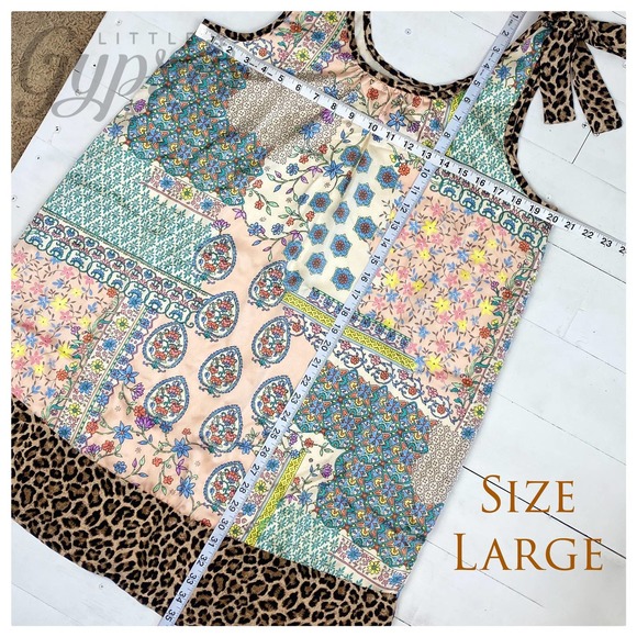 Entro Handmade Patchwork Bohemian Tunic Dress - Picture 12 of 12